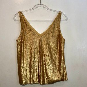 Deane Gold Sequin Top